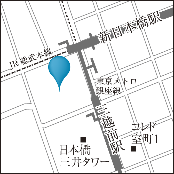 「誠品生活日本橋」誠品書店 地図